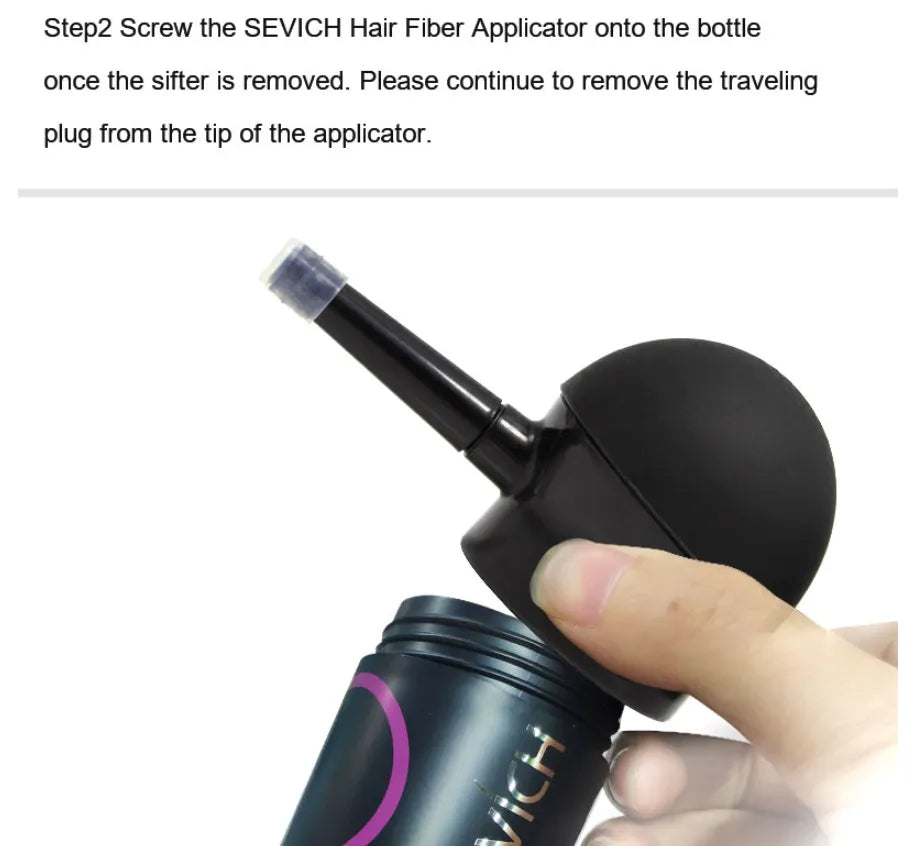 Keratin Hair Fiber Spray Applicator