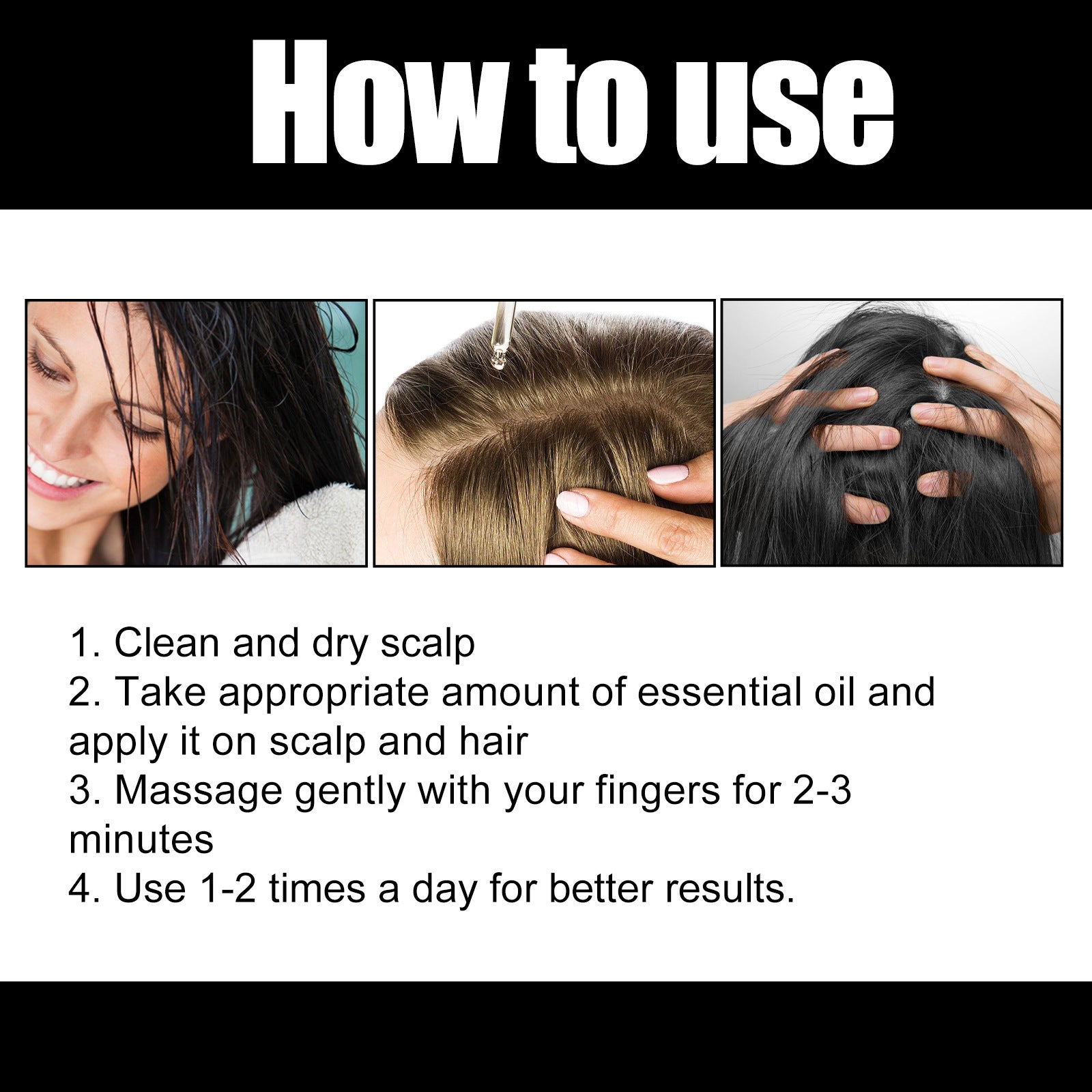 Dense Hair Root Moisturizing Oil